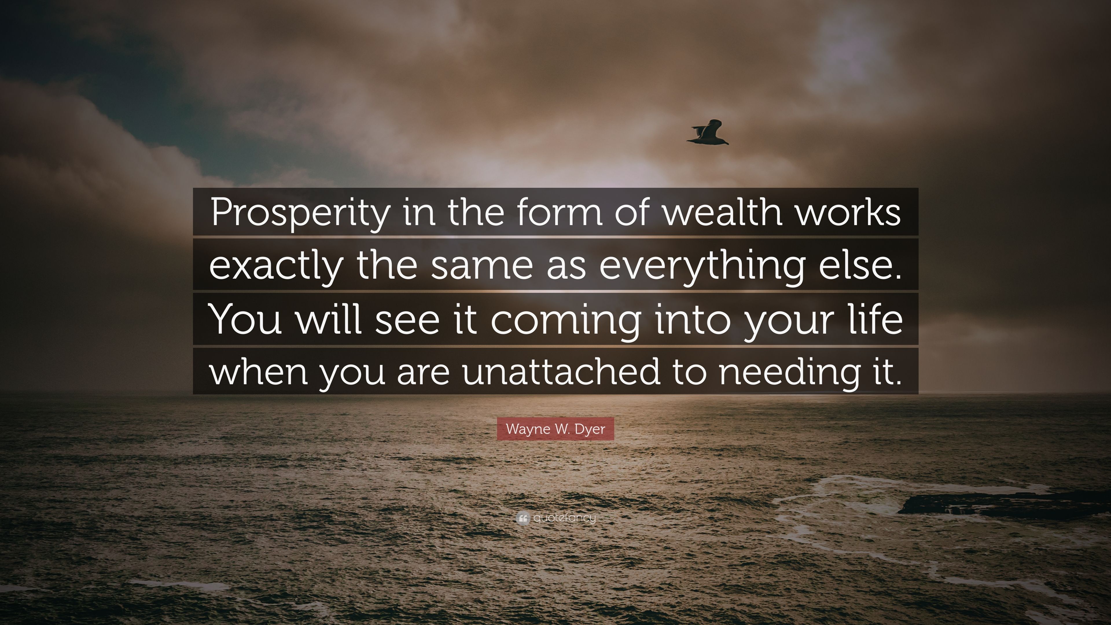 Enjoy these famous quotes on prosperity by Wayne Dyer, Earl Nightingale, Ma...