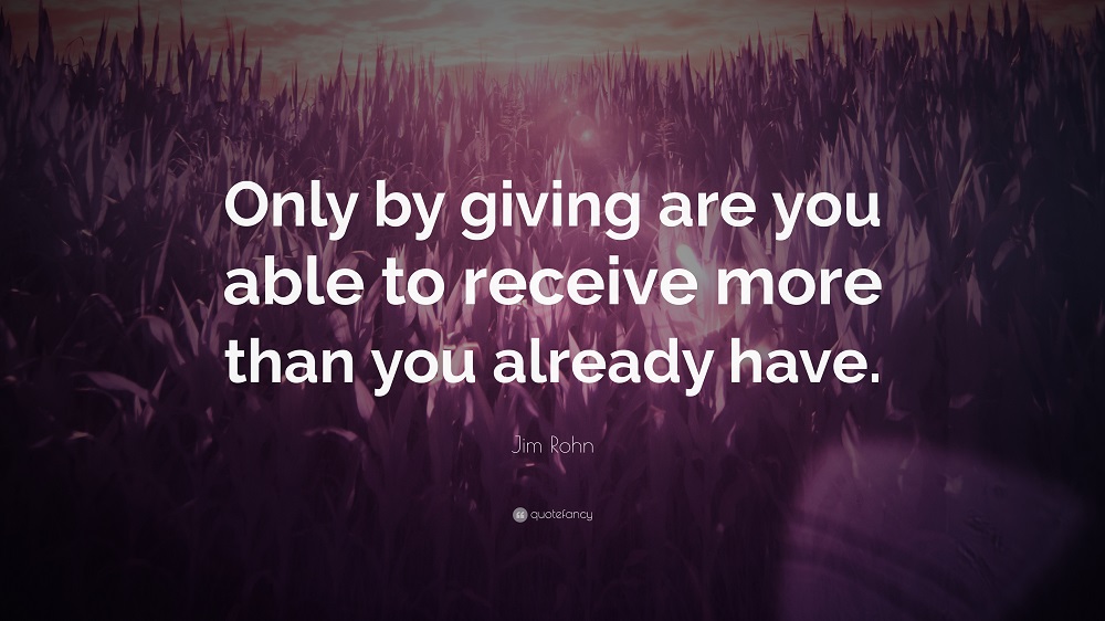 generosity quotes and sayings