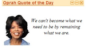 Famous Oprah Winfrey Quotes